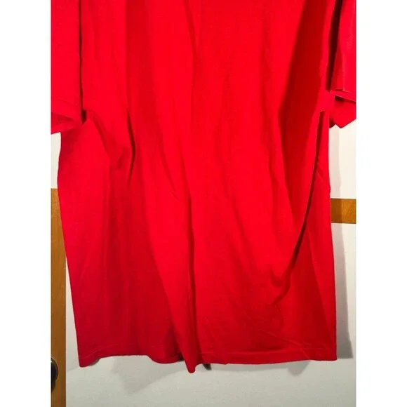 Vintage‎ 90s Chicago Bulls NBA Basketball Shirt Large L Red Single Stitch USA - Picture 9 of 9